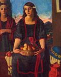 Autunno  - 1924  Olio su tavola, 149x100  - Galleria Gian Ferrari, Milano