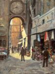 Arco di Sant'Eligio -   Olio su tavola, 22x16  - Dorotheum, Vienna 2017