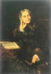 Ritratto della madre - 1878  Olio su tela, 107x76.5  - Museo d'Arte Moderna Ca' Pesaro, Venezia