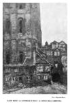 La cattedrale di Rouen - Cortile della fabbriceria -     - Gl' Impressionisti francesi - 1908