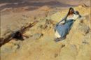 Cristo tentato nel deserto - 1885    - Già Collezione Eugenio Masinger, Napoli
