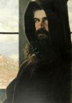 Autoritratto da cappuccino - 1912  Olio su tela, 46x34.5  - Galleria A. Fontanesi, Reggio Emilia