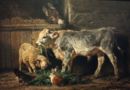 Gli amici (La stalla) - 1872  Olio su tela  - Musei di Nervi, Genova