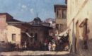 Bagno turco a Costantinopoli - 1868  Olio su tela, 26.5x42.5  - 