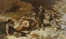 Bestie da soma - 1886  Olio su tela, 244x416  - Collezione d'Arte dell'Amministrazione Provinciale, L'Aquila