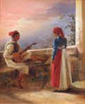 Coppia di popolani in costume -     - Gallerie d'Italia, Napoli