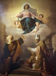 Assunta coi SS Pietro e Agostino - 1859  Olio su tela  - Museo San Pietro, Colle Val d'Elsa