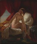 La bagnante -   Olio su tela, 28x23,5  - Fondazione Cassa di Risparmio di Pistoia
