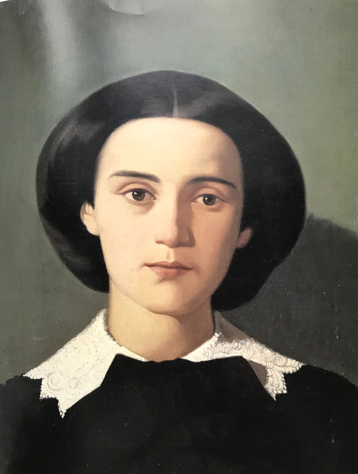 La nobildonna Marocchi - 1855-58  Olio su tela, 44x36  - Collezione privata