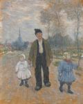 Nonno con nipotini -   50x40,5  - 