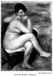 Bagnante -     - Gli impressionisti francesi - 1908