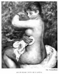 Pierre Auguste Renoir - Donna che si asciuga - 1888  