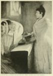 La questua nell'oratorio - 1890    - Dedalo - Rassegna d arte diretta da Ugo Ojetti, Milano-Roma, 1920-21