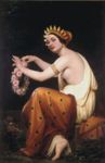 Ragazza greca con fiori - 1845    - Museo d'Arte, Donetsk