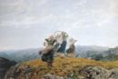Il canto dell'aurora - 1910-12  Olio su tela, 125.5x187.5  - Collezione Citt di Lugano, Lugano