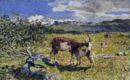Alpe di maggio -   Olio su tela, 54.5x86.5  - Villa Valmarana Malinverni, Lugo di Vicenza