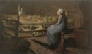 All'ovile - 1892  Olio su tela, 68x115  - 