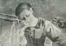 Giovanni Segantini - Ragazza dei grigioni -   