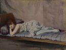 Il guanciale viola - 1923  Olio e tempera su tavola, 32x41.5  - 
