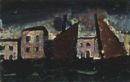 Mario Sironi - Periferia del porto - 1926  Tempera su carta, 26x41