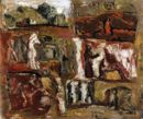 Mario Sironi - Composizione - 1947  Olio su tela, 50x60