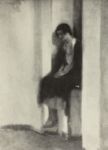 Nero e rosa -   Olio su tela  - La raccolta Fiano - Galleria Pesaro - 1933
