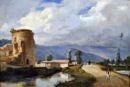 Torre di Cicerone presso l'isola di Sora - 1823  40x59  - 