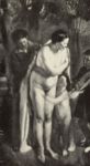 Bagnante -   Olio su tela, 190x102  - La raccolta Fiano - Galleria Pesaro - 1933