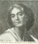 Ritratto della signora F. B. (sanguigna) -     - Emporium - n° 253-264 - 1916