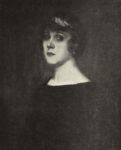 Franz von Stuck - Ritratto della signora Czaky -   Olio su tela, 60x50