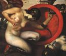Amazzone ferita - 1904  Olio su tela, 65x76  - Franz von Stuck - Eros & Pathos - 1995