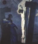 Franz von Stuck - Crocifissione - 1913  Tempera su tela, 190x165