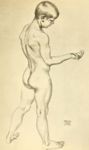 Franz von Stuck - Studio per 'La lucciola' -   Disegno