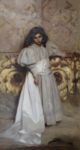 Ritratto della figlia Irene - 1897 ca  Olio su tela, 210x107.5  - Galleria Nazionale d'Arte Moderna, Roma