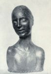 Busto di giovinetta (di fronte) -     - Emporium - nr 313 gennaio 1921