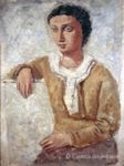Figura di Donna -   Olio su tela, 70x90  - Camera dei Deputati, Roma