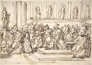 L'assasinio di Giulio Cesare -   Disegno, 19.2x26.9  - Metropolitan Museum of Art, New York
