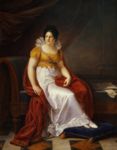Maria Luisa di Spagna duchessa di Lucca - 1810-11  Olio su tela  - Galleria d'Arte Moderna Palazzo Pitti, Firenze