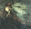 Convalescente - 1905  Olio su tela, 110x104.5  - Galleria d'Arte Moderna, Torino