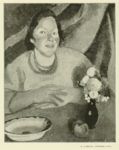 Felice Carena - Interno - 1919  