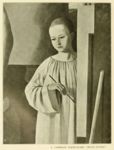 Lo studio (particolare) - 1922    - Dedalo - Rassegna d arte diretta da Ugo Ojetti, Milano-Roma, 1923-24