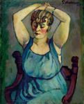 Matilde - 1919  Olio su tela, 85x67  - Collezione privata